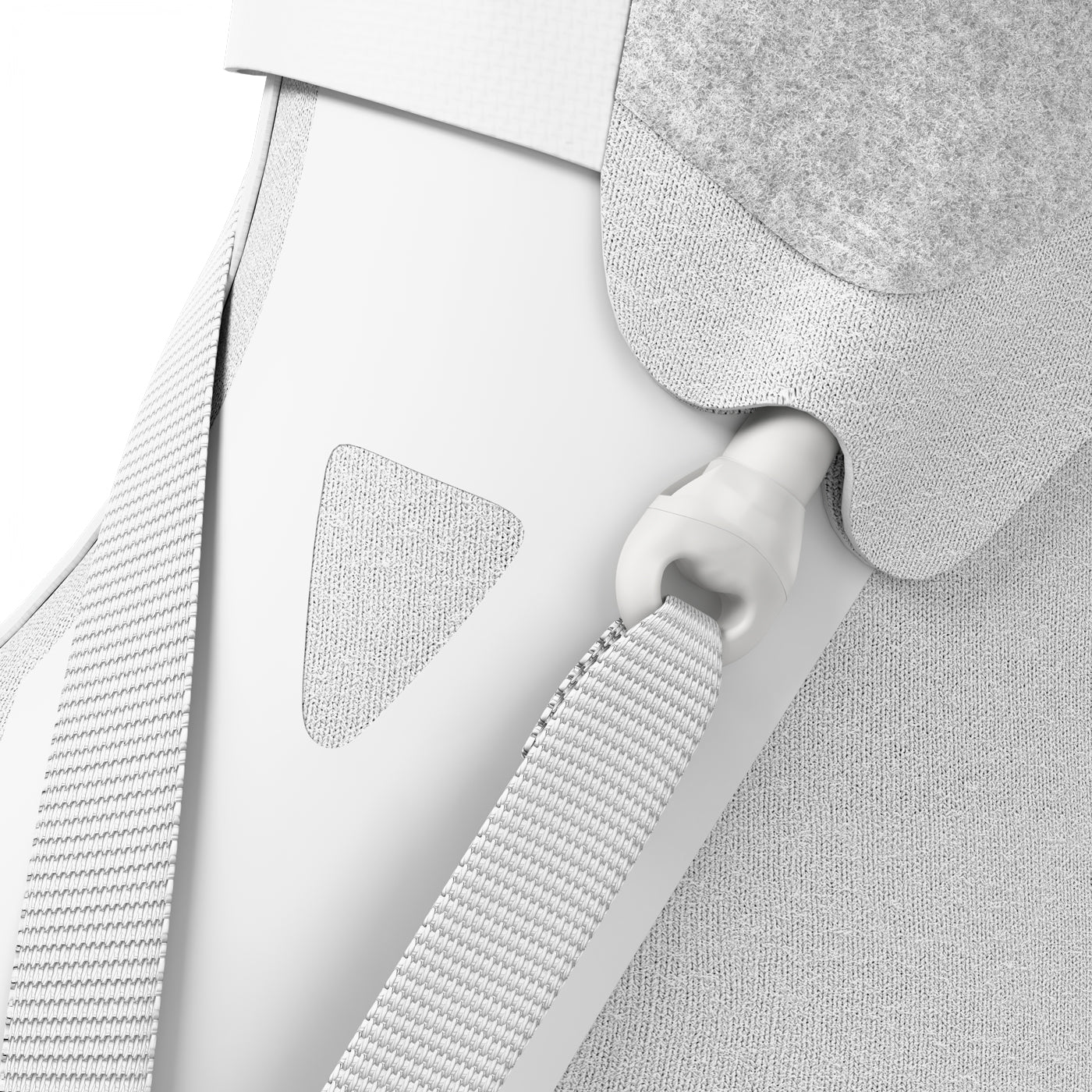 The BetterGuard 2.0 best ankle stabilizer brace for all sports ankle support. White ankle brace.