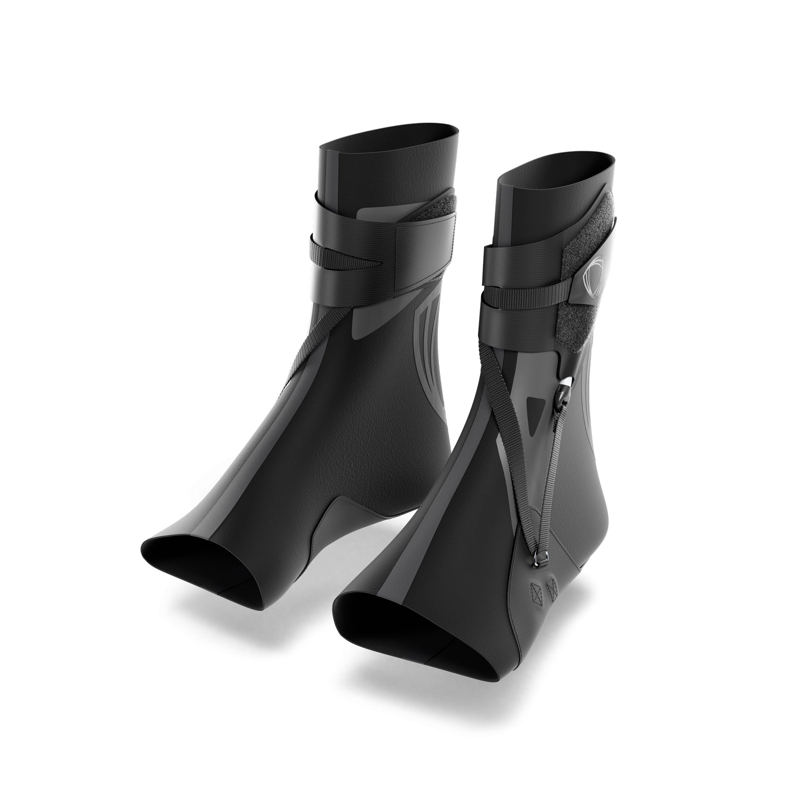 Paar schwarze Sprunggelenkbandagen: The BetterGuard 3.0 – die besten Bandagen für sportlichen Knöchelschutz.
