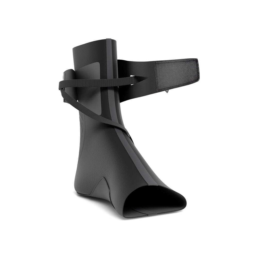 Schwarze Sprunggelenkbandage: The BetterGuard 3.0 – die beste Bandage für sportlichen Knöchelschutz. Mit verstellbaren Riemen für vielseitige Unterstützung.