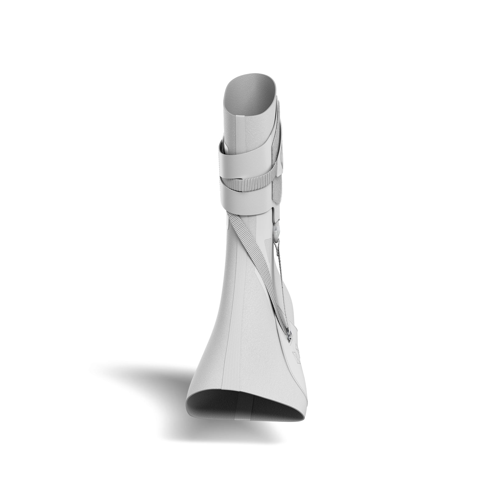 Weiße Sprunggelenkbandage: The BetterGuard 3.0 – die beste Bandage für sportlichen Knöchelschutz. Verstellbare Riemen für optimalen Sitz.
