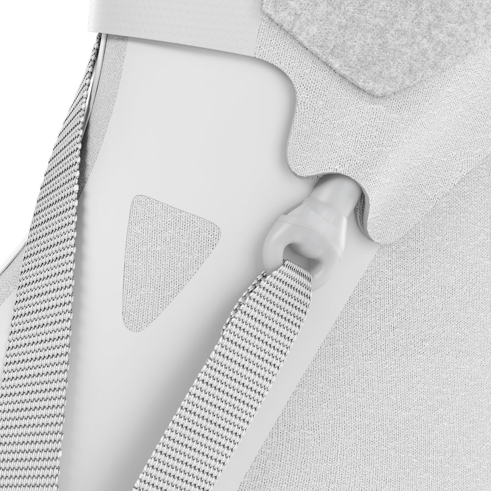 Sprunggelenkstabilisator The BetterGuard 3.0 – die beste Bandage für sportlichen Knöchelschutz. Nahaufnahme.