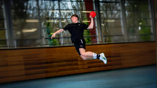 Nils Lichtlein at the 2024 European Handball Championships with The BetterGuard