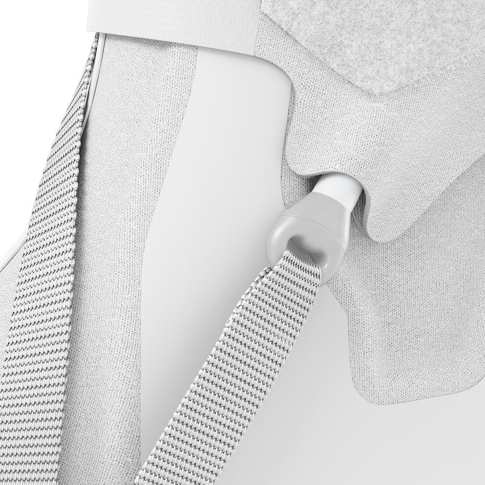 White ankle stabilizer