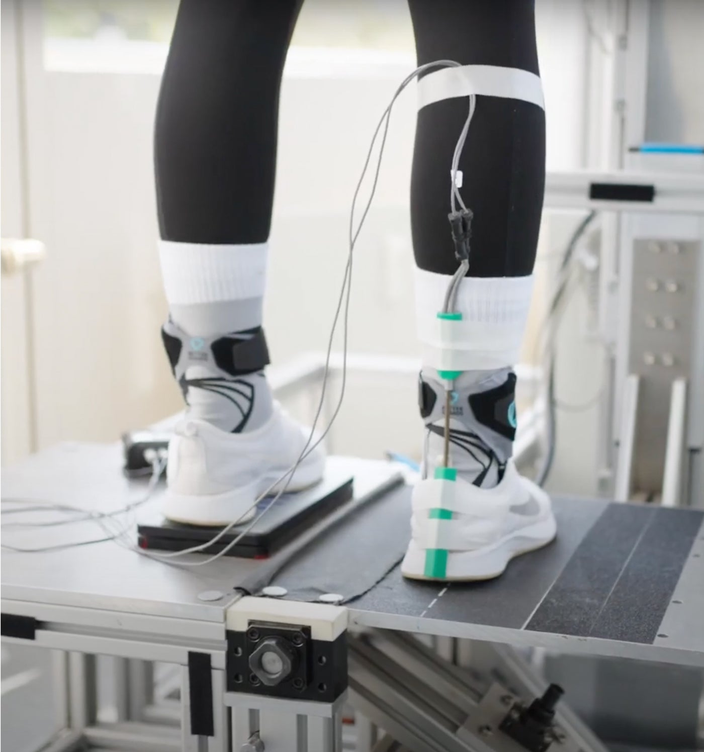 Ankle brace testing