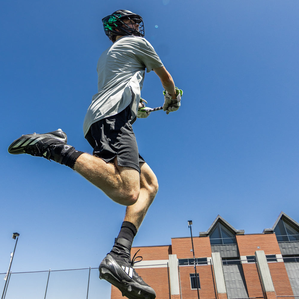 Ankle support for lacrosse