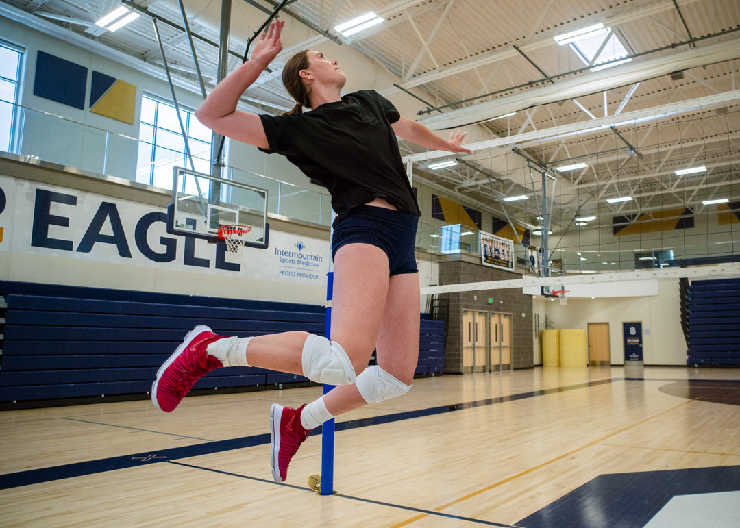 Lightweight volleyball ankle braces